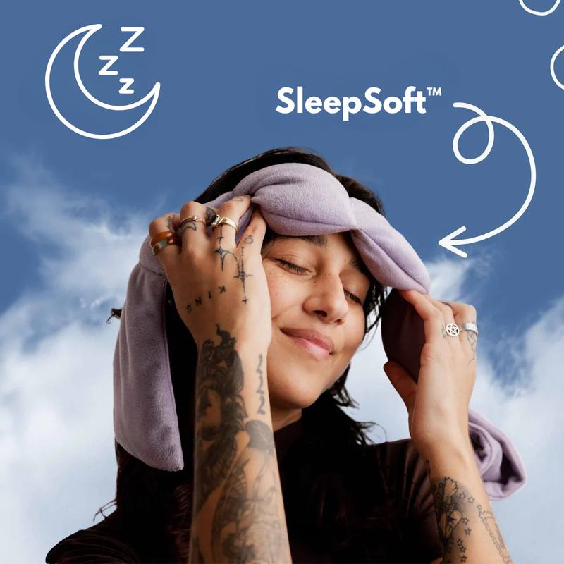 SleepSoft™ – Schlafmaske mit Gewicht für tiefen, erholsamen Schlaf